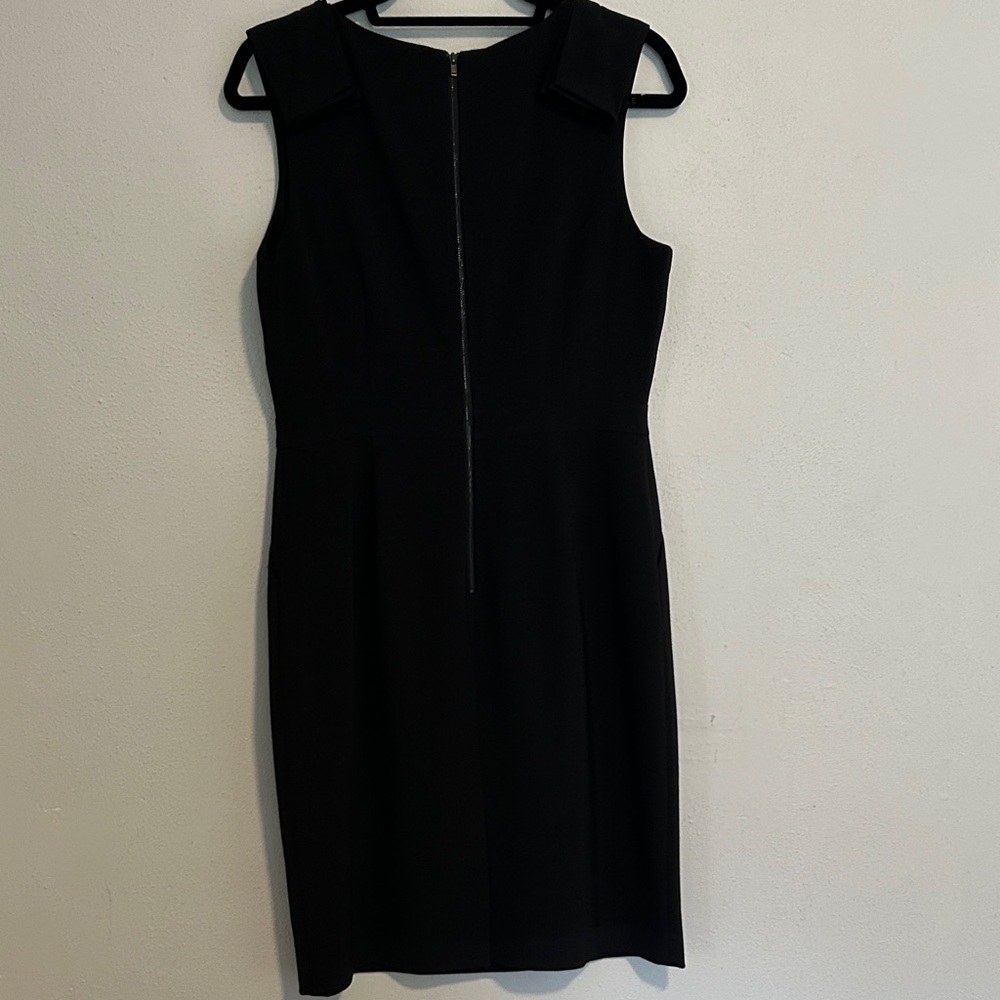 J. Crew Classic suiting Black Midi formal cocktail Dress - Picture 6 of 6